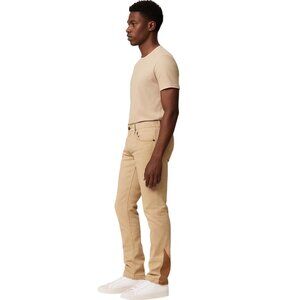Hudson X Brandon Williams Don Flare Jeans 38 Hope Wash Beige Colorblock Panel
